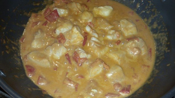 Preparando curry vermelho - Receita de Viagem