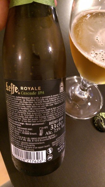 Rótulo da cerveja Leffe - Receita de Viagem