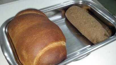 Pão caseiro - Receita de Viagem