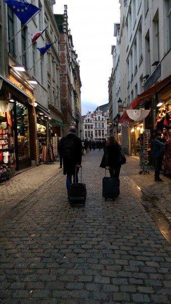 Turistas em Bruxelas - Receita de Viagem