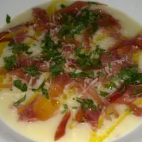 Sopa creme Velouté de Batata – Receita de Viagem