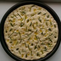 Focaccia ao alecrim – Receita de Viagem (3)