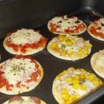 Mini Pizzas Congeladas da Petra!