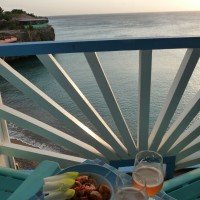 Petisco com vista para o mar em Curaçao – Blog Receita de Viagem