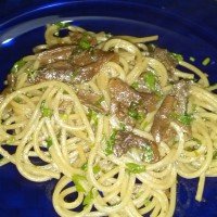 Spaghetti ao Molho de Cogumelos 4