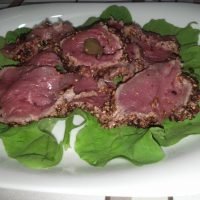 Carpaccio de filé – Receita de Viagem (5)