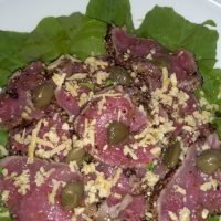 Carpaccio de filé – Receita de Viagem (7)