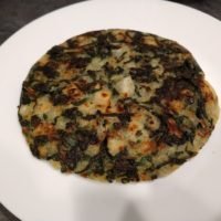 Receita fácil de tortilla de mandioca e espinafre – Receita de Viagem (1)